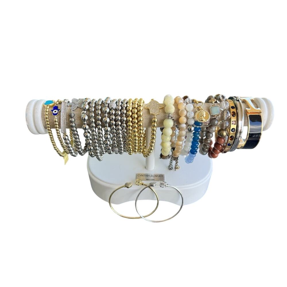 Fashion Bracelets Lot, 26 Pieces! All New, Retail $19-$49 Ea. Boutique Closing